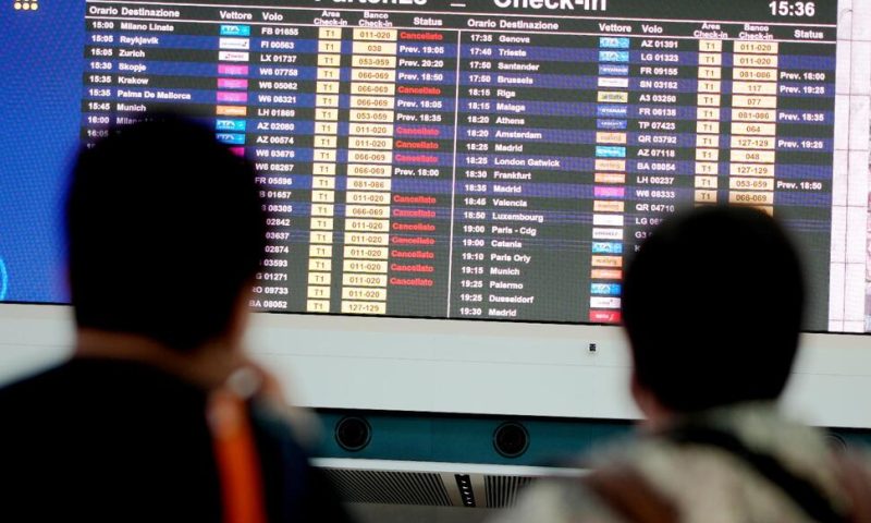 500 Flights Scrapped in Italy by 4-Hour Aviation Strikes