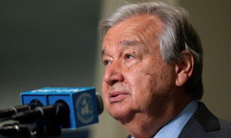 Nuclear annihilation just one miscalculation away, UN chief warns