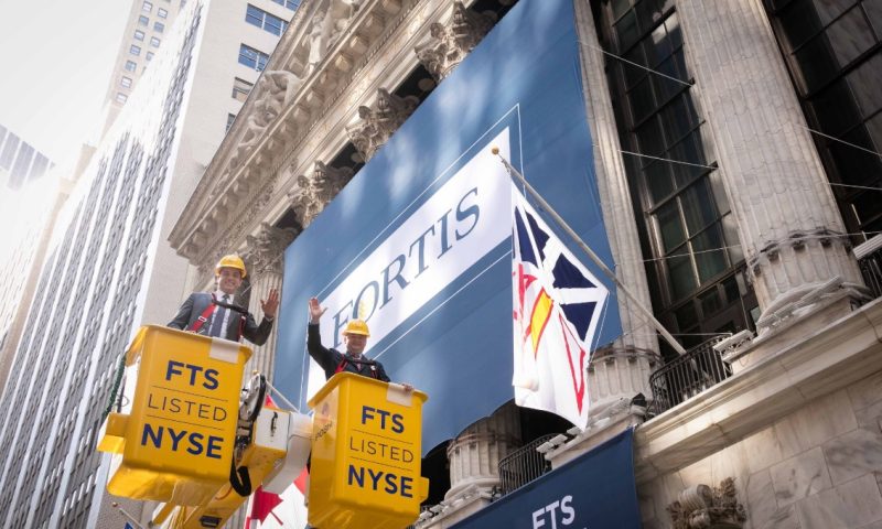 Fortis Inc. stock rises Thursday, outperforms market