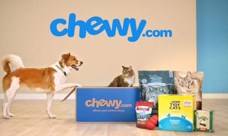 Chewy (NYSE:CHWY) Stock Price Down 3.8% After Insider Selling