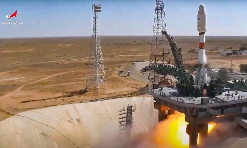 Russia Successfully Launches Iranian Satellite