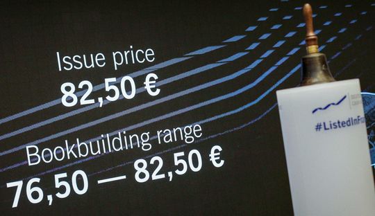 Porsche shares edge higher in Germany’s largest IPO in decades