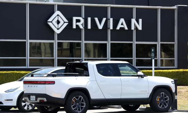 Rivian Automotive Sees Unusually Large Options Volume (NASDAQ:RIVN)
