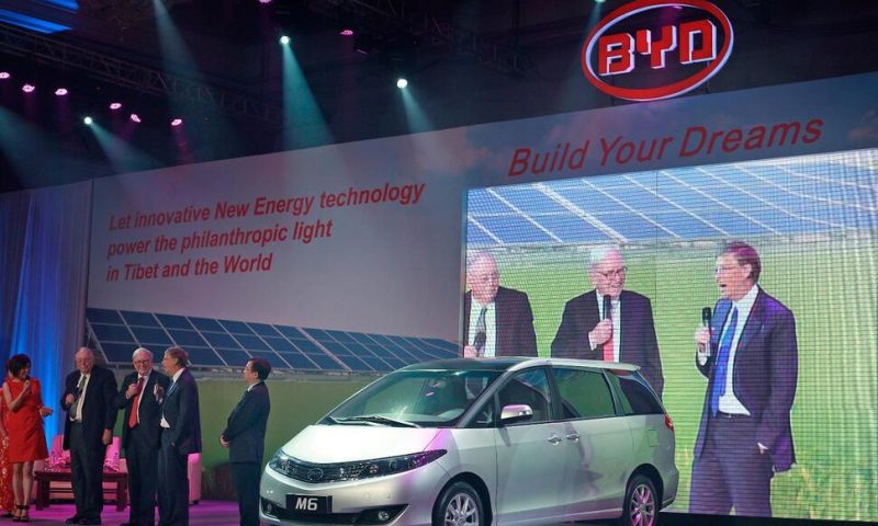 Buffett’s Company Trims Its Stake in Chinese EV Maker BYD