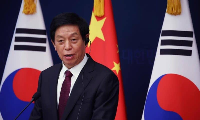 Top China Official Wants High-Tech Cooperation With S. Korea