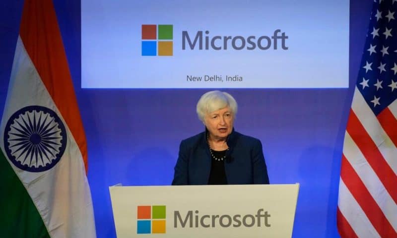 Yellen Visits India to Shore up US-Indo-Pacific Partnership