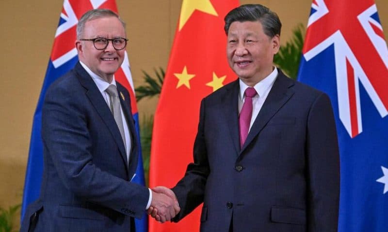 Australian PM Raises Trade ‘Blockages’ With China’s Xi