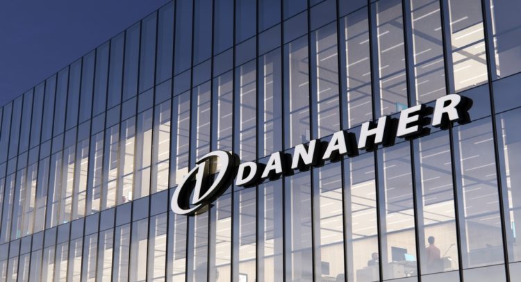 Danaher Corp. stock rises Monday, still underperforms market