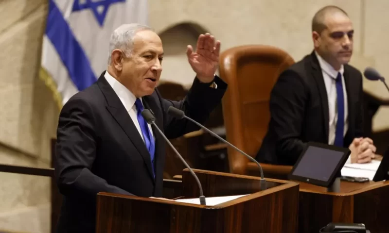 Netanyahu’s hard-line new government takes office in Israel