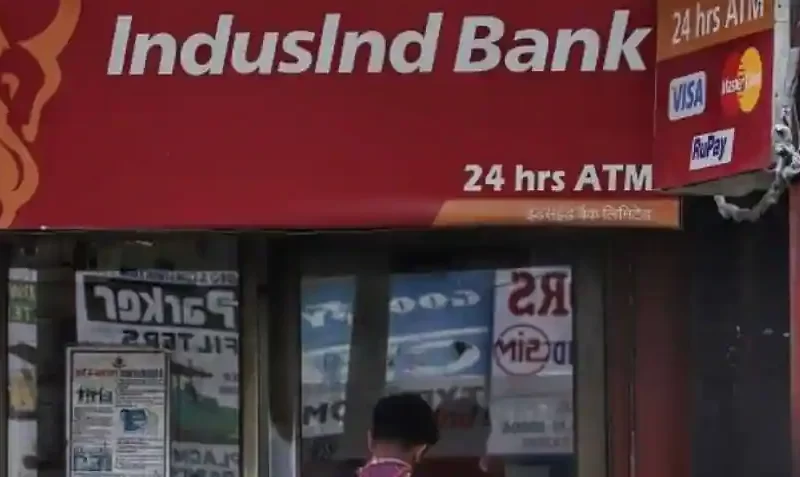 IndusInd Bank rises Monday, outperforms market