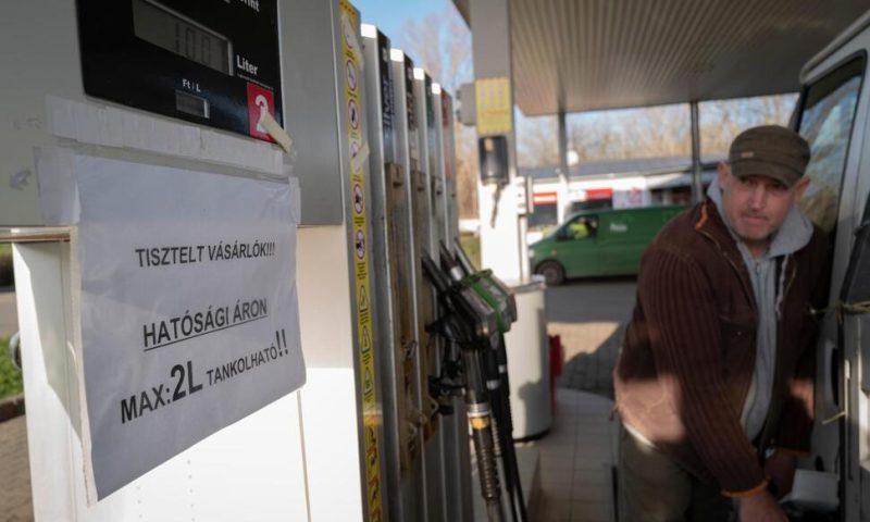 Hungarian Filling Stations Running Out of Price-Capped Fuel
