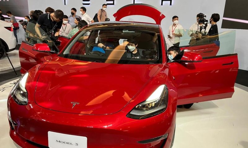 Tesla Launches in Thailand, Vying to Compete With China EVs