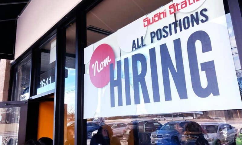 Applications for US Unemployment Aid Rose Slightly Last Week