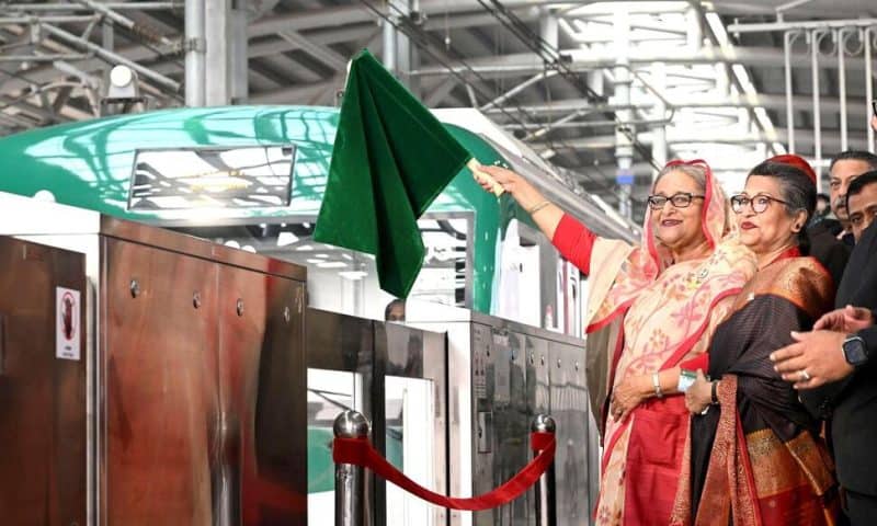 Bangladesh Opens First Metro Service to Ease Dhaka Traffic