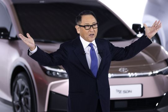 Toyota president expresses doubts about pursuing EV-only strategy