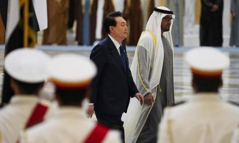 South Korean President Travels to UAE, Seeks Arms Sales