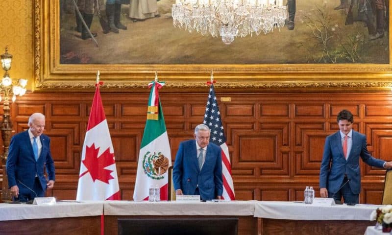 Leaders of US, Canada, Mexico Show Unity Despite Friction