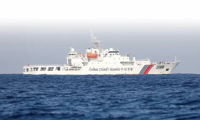 Indonesia Sends Warship to Monitor Chinese Coast Guard Vessel