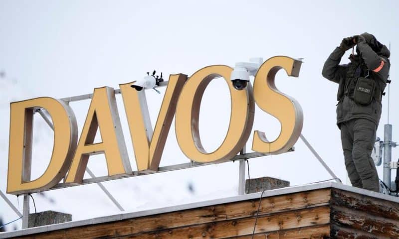 Economic Woes, War, Climate Change on Tap for Davos Meeting