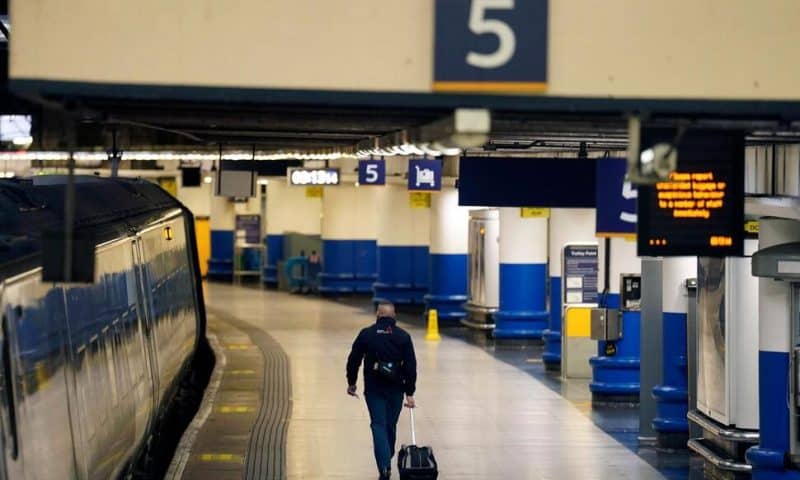 UK Trains Disrupted Again as Workers Stage Fresh Strikes
