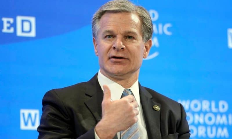 FBI Chief Says He’s ‘Deeply Concerned’ by China’s AI Program