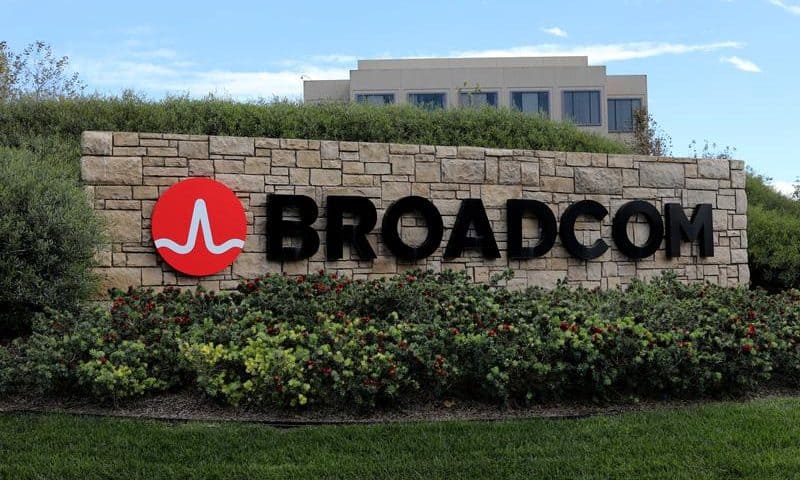 Broadcom Inc. stock rises Monday, outperforms market