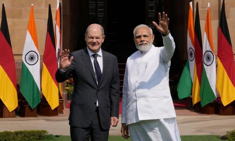 German Leader Seeks Indian Support for Russia’s Isolation