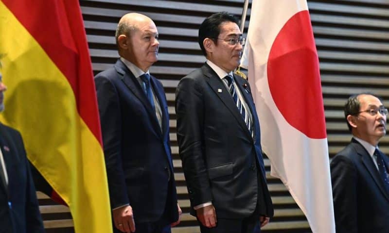 Japan, German Leaders Agree to Strengthen Ties, Supply Chain