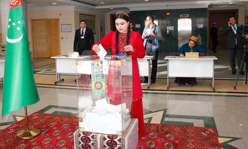 Turkmenistan Votes for New, Opposition-Free Parliament