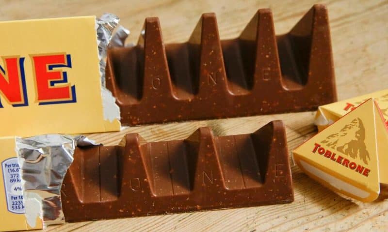 Toblerone Drops Iconic Design Due to Rules on ‘Swissness’