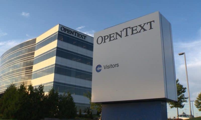 Barclays Initiates Coverage on Open Text (NASDAQ:OTEX)