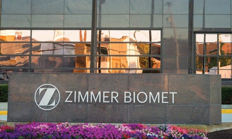 Zimmer Biomet Holdings Inc. stock outperforms competitors on strong trading day