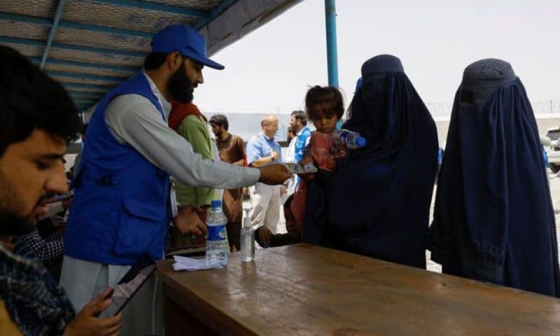 UN Predicts Afghan Economy Would Contract if Aid Drops 30%