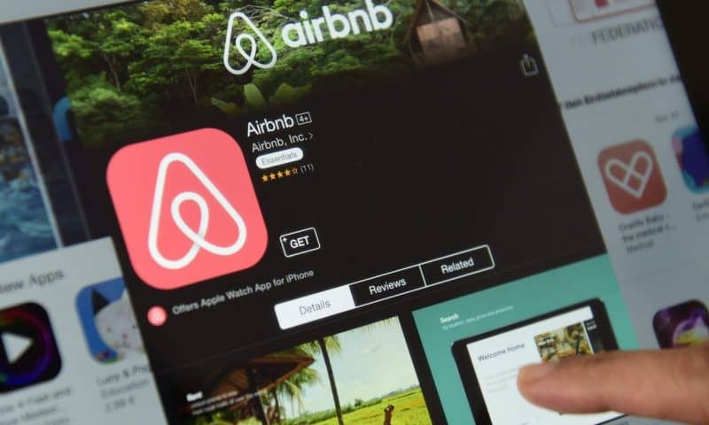 Airbnb stock falls sharply on cautious forecast and as record bookings miss estimates