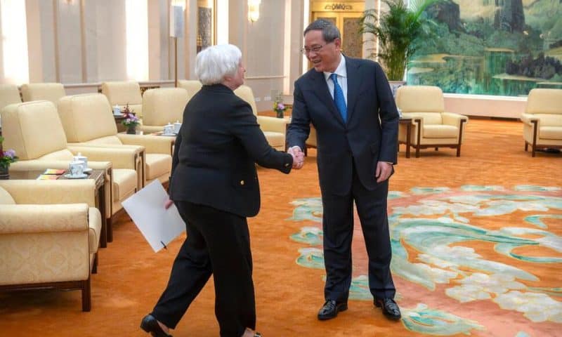 US Treasury Chief Yellen and China’s No. 2 Aim for Improved Communication After Trade Disputes