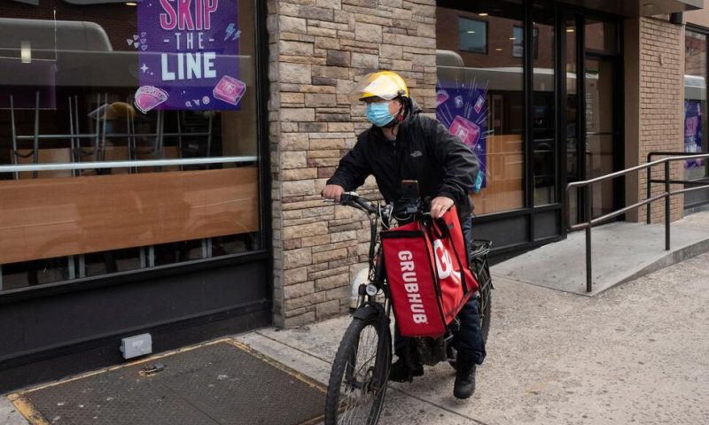 Food Delivery Services Sue NYC Over Minimum Pay Rates for App-Based Workers