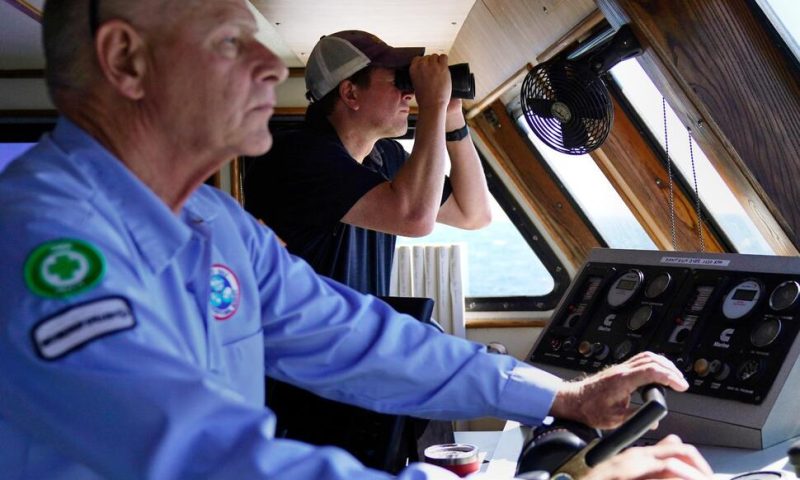 American Boat Patrols Waters Around New Offshore Wind Farms to Protect Jobs