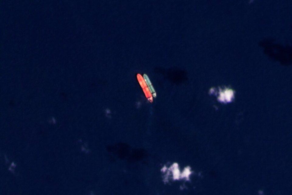 A Tanker Believed to Hold Sanctioned Iran Oil Starts Offloading Near Texas Despite Tehran's Threats
