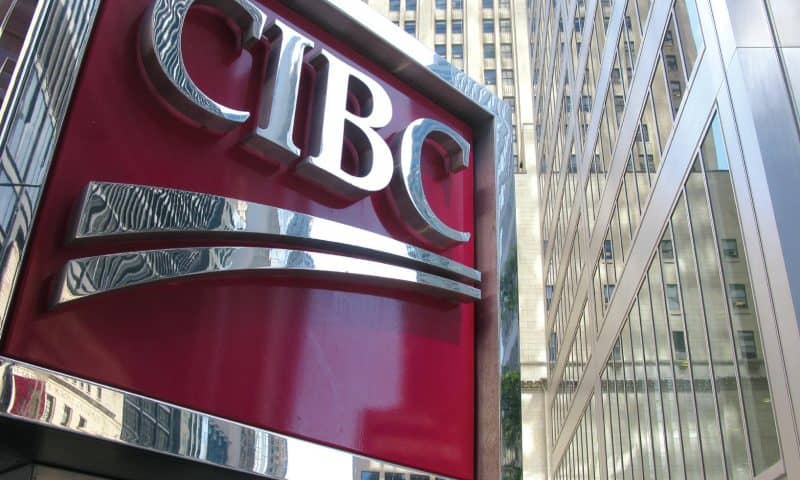 Canadian Imperial Bank of Commerce stock rises Monday, outperforms market