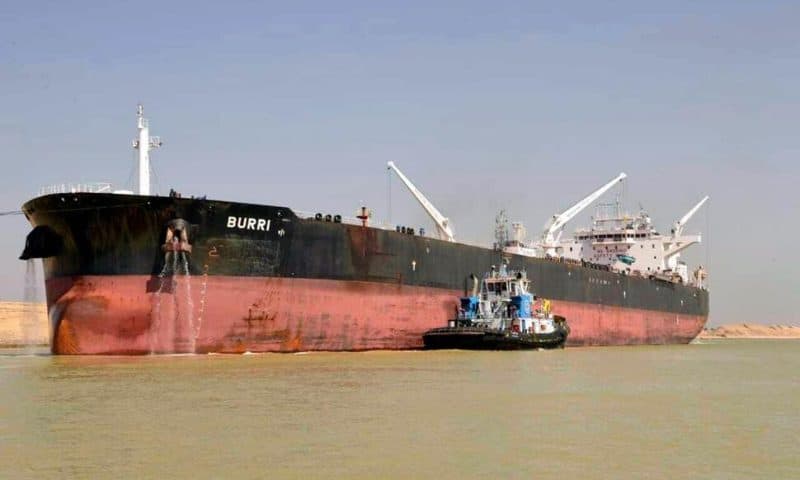 Two Tankers Collided in Egypt’s Suez Canal, Briefly Disrupting Traffic in the Vital Waterway