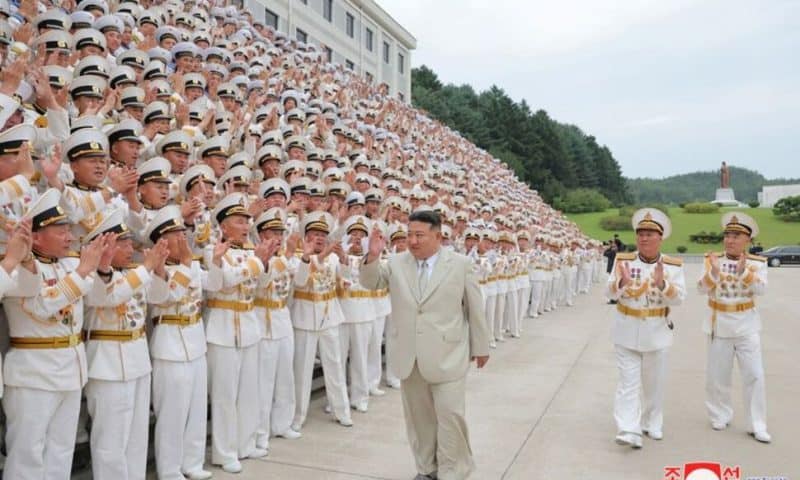 North Korea’s Kim Calls for Strengthening Naval Forces -KCNA