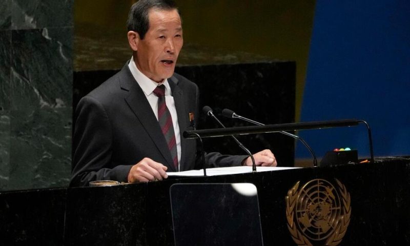 At UN, North Korea Says the US Made 2023 More Dangerous and Accuses It of Fomenting an Asian NATO