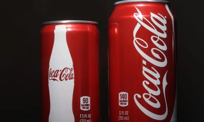 Dow drops nearly 125 points on losses for Coca-Cola, Dow stocks