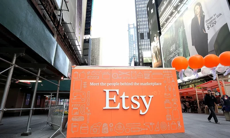 Etsy’s stock is falling after CEO warns of a decline in gross merchandise sales