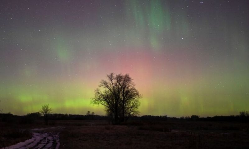 Solar Flares Bathe Swathes of Siberia in Scarlet ‘Northern Lights’