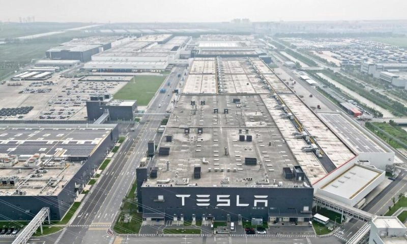 Tesla Moves Forward With a Plan to Build an Energy-Storage Battery Factory in China