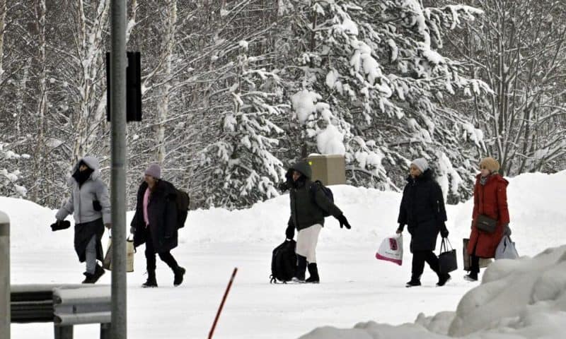 Finland Reports a Rush of Migrant Crossings Hours Before the Reclosure of 2 Border Posts With Russia
