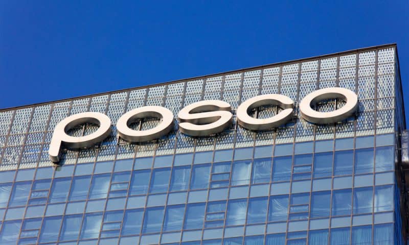 Posco shares climb in Seoul on joint-venture semiconductor project