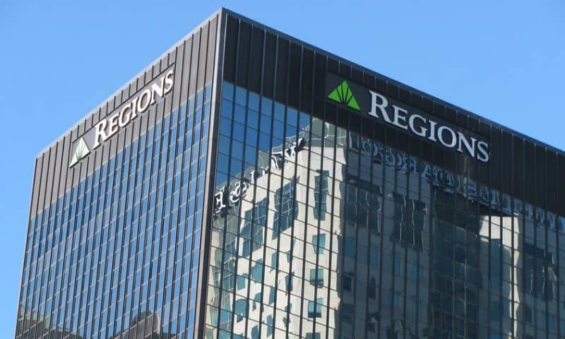 Regions Financial Corp. stock falls Wednesday, underperforms market