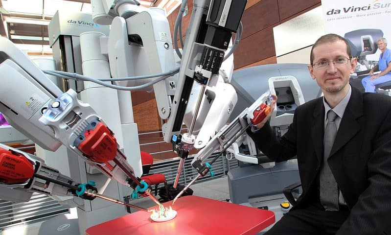 Intuitive Surgical stock rallies on sales forecast, as demand for robot surgeons rises